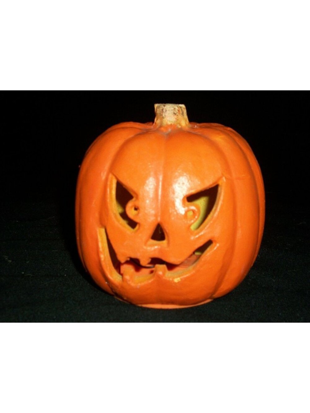 Light-Up Halloween Pumpkin Jack-O-Lantern By Paper Magic Group 1998 Indoor Use